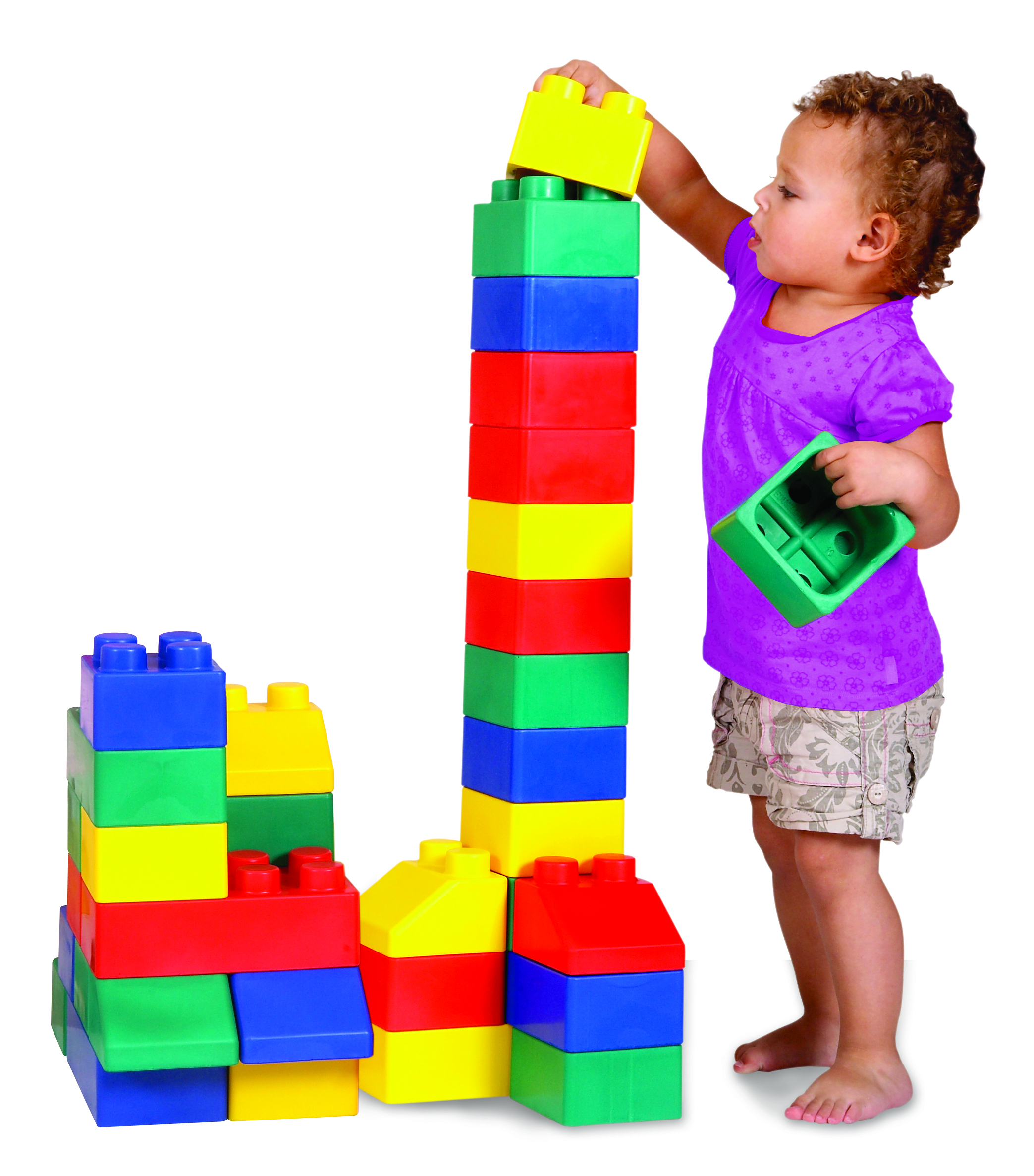 Byggklossar 4 färger